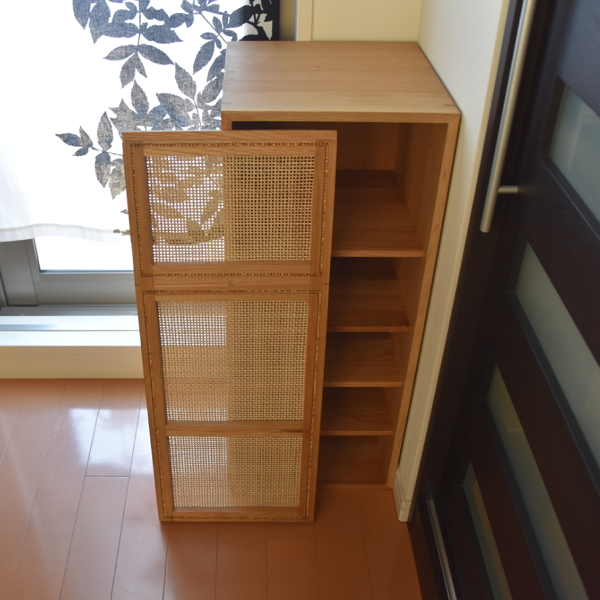 scope 】スコープさんのオリジナル収納家具が届きました【パントリー角