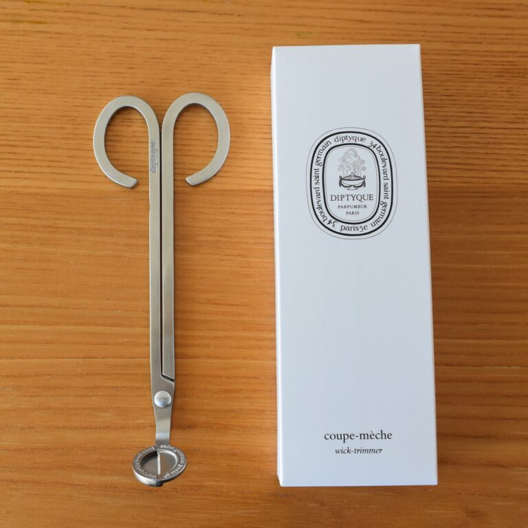 Diptyque 】キャンドルの芯をカットする芯切りハサミがちょっと便利【ウィックトリマー】 わが家のここち。