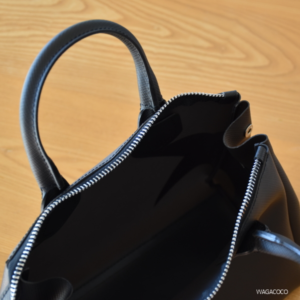 ファッション冬支度◇ジャンニキャリーニのPVC素材のボストンバッグ 